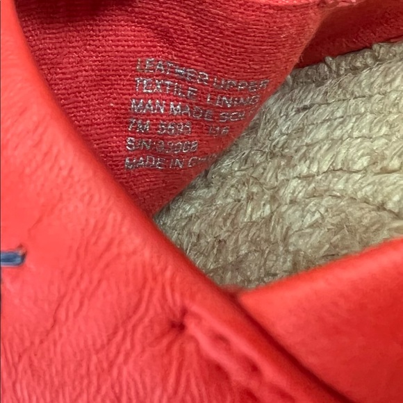 Tory Burch Coral Daley Leather Espadrilles Flats - Picture 6 of 8